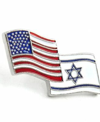 845246002995 USA Israel Flag