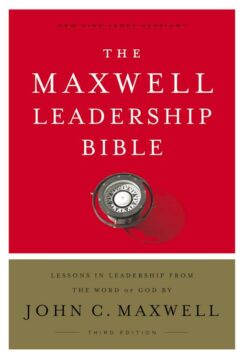 9780785218548 Maxwell Leadership Bible Third Edition Comfort Print