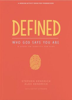 9781535956765 Defined Who God Says You Are Younger Kids Activity Book