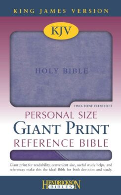 9781598563719 Personal Size Giant Print Reference Bible