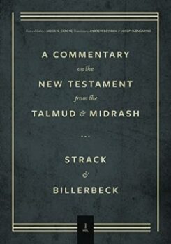 9781683596646 Commentary On The New Testament From The Talmud And Midrash Volume 1 Matthe