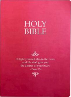 9798887691954 Sword Bible Large Print Delight Yourself In The Lord Life Verse Edition