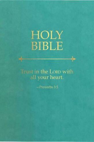 9798887691978 Sword Bible Large Print Trust In The Lord Life Verse Edition