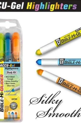 634989895267 Bible Hi Glider Accu Gel Highlighter 3 Pack