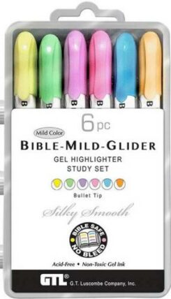 634989981762 Bible Mild Glider Gel Highlighter Kit