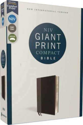 9780310454670 Giant Print Compact Bible Comfort Print