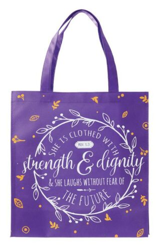 1220000131019 Strength And Dignity Shopping Bag