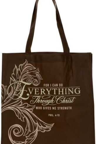 1220000321175 Reusable Fashion Shopping Tote Bag for Women: Everything Through Christ - Philip