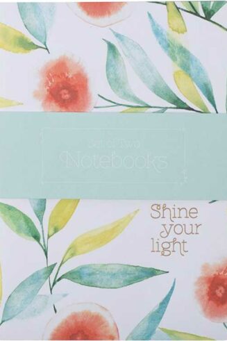 1230000109000 Heartfelt Inspirational 2 Piece Softcover Slim Notebook Set for Women