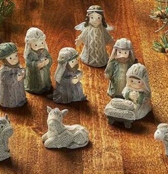 6006937163140 Cozy Knits Nativity Set