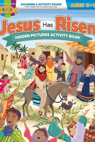 9781684342358 Jesus Has Risen Hidden Pictures Activity Book NIV Ages 8-10